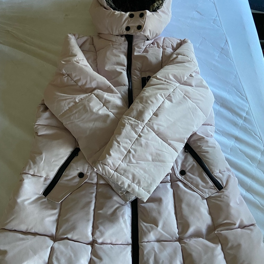 Nautica winter coat. Off white. Pre-Owned